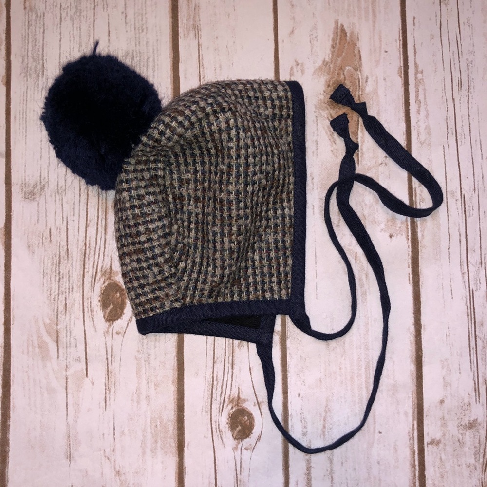 Briar Say It Ain’t So Pom Bonnet 3/6m